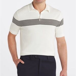 New DSTRCT & ROW
Marcini Striped Sweater Polo‎